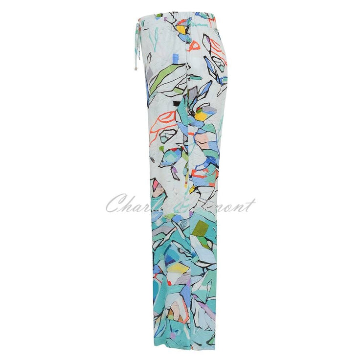 Dolcezza 'Half Moon Morning' Wide Leg Trouser - Style 25618