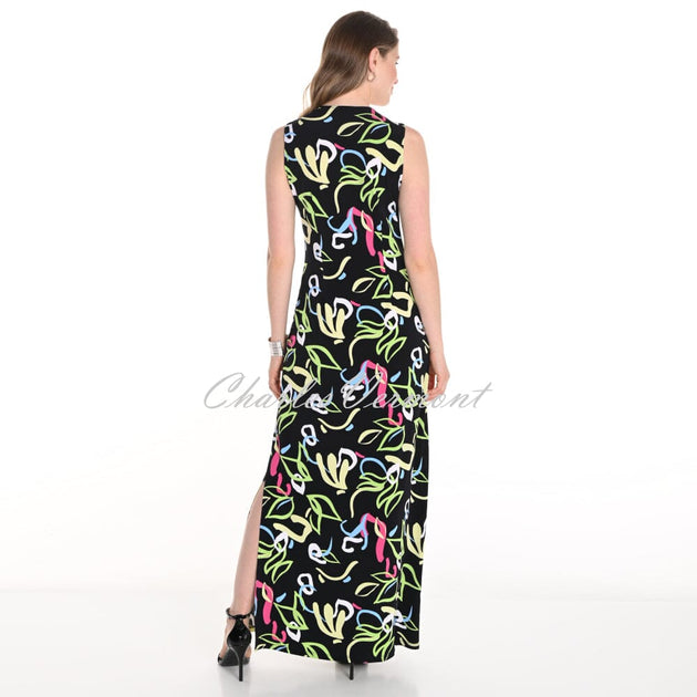 Frank Lyman Abstract Print Maxi Dress - Style 256189 | Charles Vermont