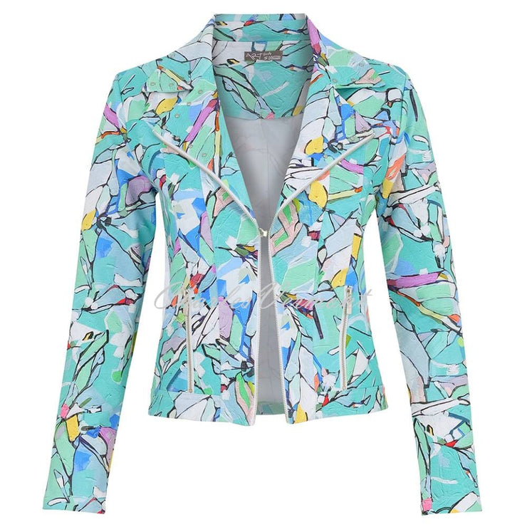Dolcezza 'Half Moon Morning' Jacket With Stud Detail - Style 25620