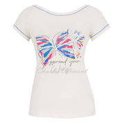 Dolcezza 'Fighting The Wind' Butterfly Top - Style 25642