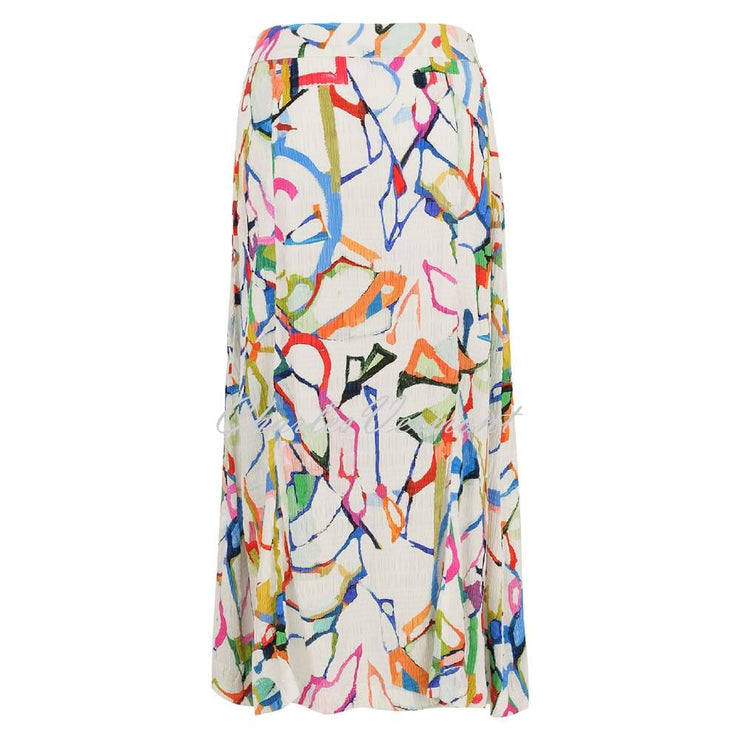 Dolcezza 'Fighting The Wind' Seersucker Skirt - Style 25643