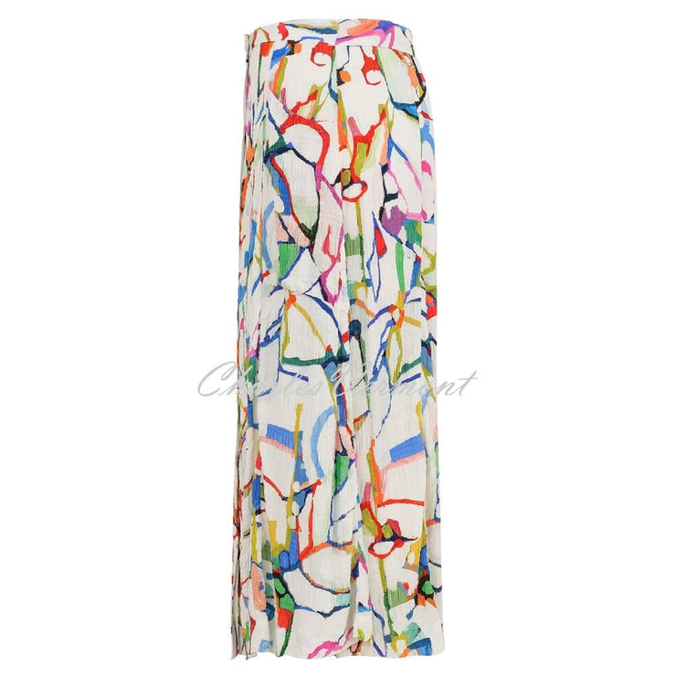 Dolcezza 'Fighting The Wind' Seersucker Skirt - Style 25643