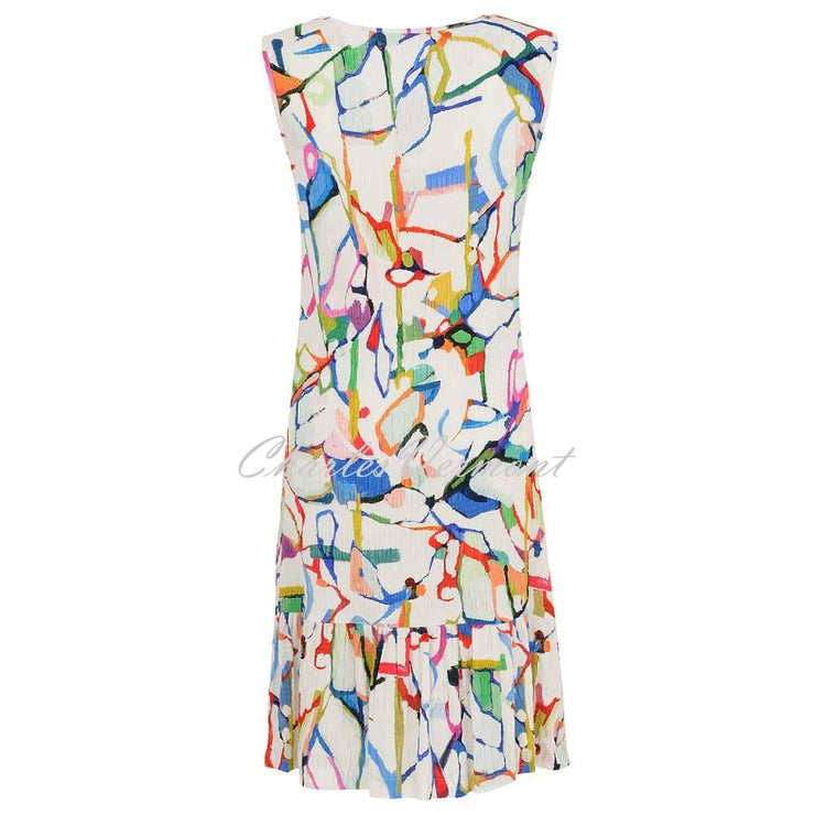 Dolcezza 'Fighting The Wind' Seersucker Sleeveless Dress - Style 25645