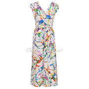 Dolcezza 'Fighting The Wind' Seersucker Sleeveless Dress - Style 25646