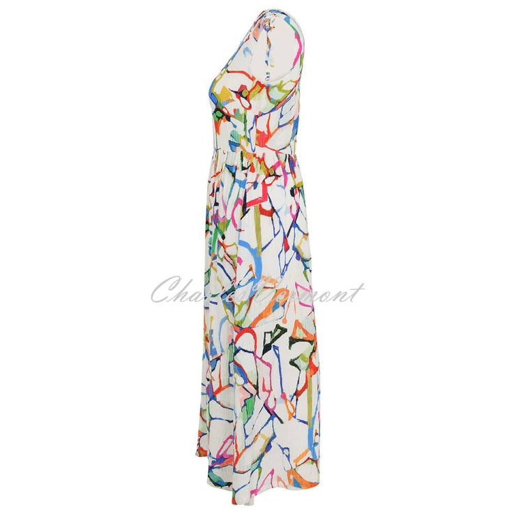 Dolcezza 'Fighting The Wind' Seersucker Sleeveless Dress - Style 25646