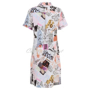 Dolcezza 'Coffee Time' Linen Dress - Style 25654