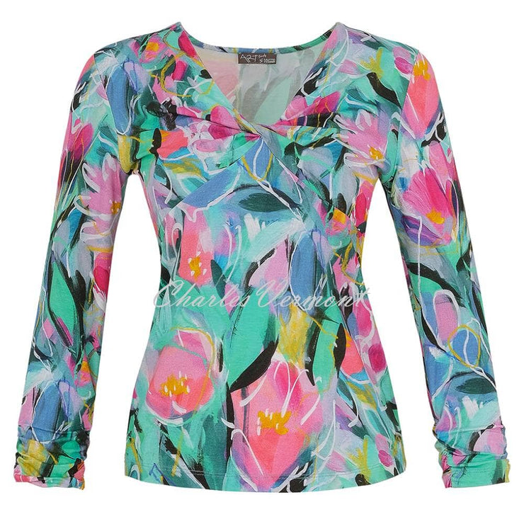 Dolcezza 'Pure Joy' V-Neck Top - Style 25663