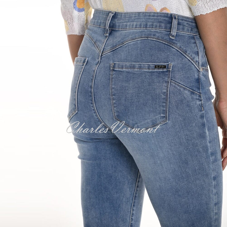 Frank Lyman Embellished Capri Jean - Style 256823U