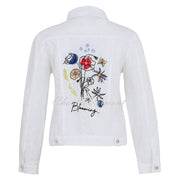 Dolcezza 'Summer Bouquet' Linen Jacket - Style 25714