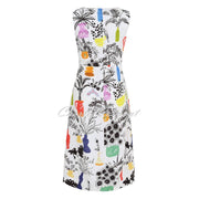 Dolcezza 'Summer Bouquet' Sleeveless Linen Dress - Style 25715