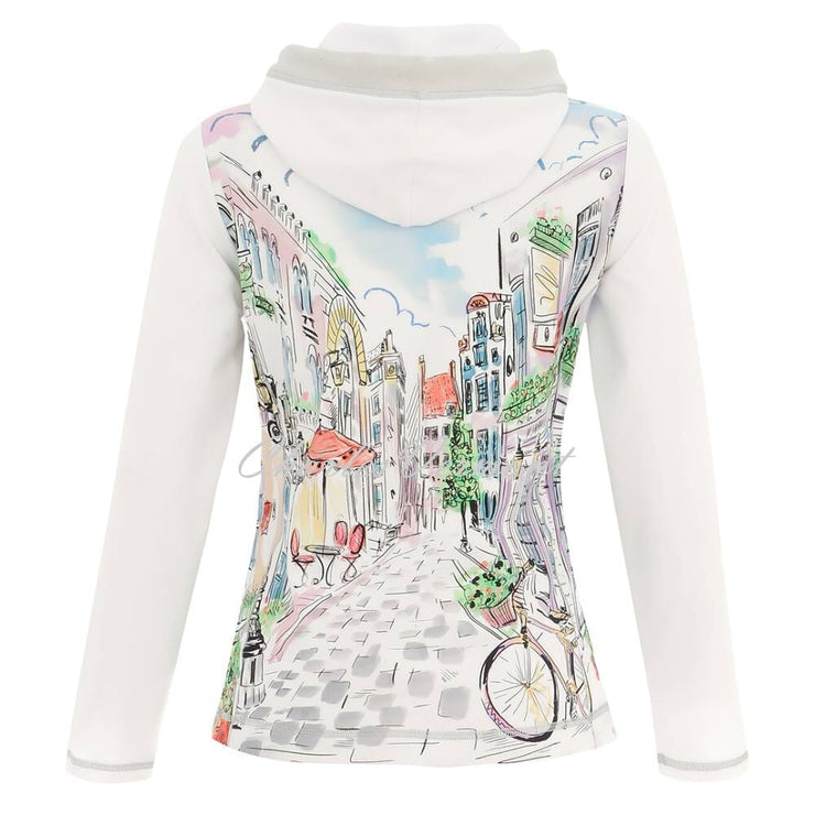 Dolcezza 'Sunday Afternoon' Hooded Zip Jacket - Style 25727