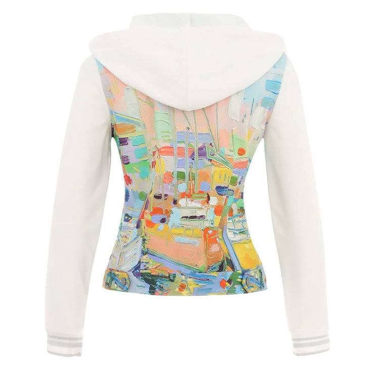 Dolceza 'Kings Pier Marina' Hooded Zip Jacket - Style 25738