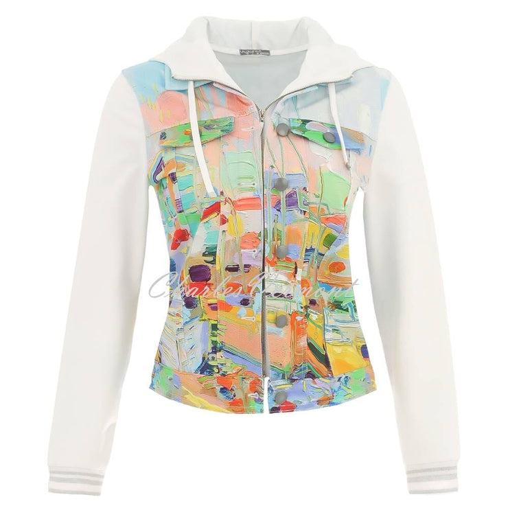 Dolceza 'Kings Pier Marina' Hooded Zip Jacket - Style 25738