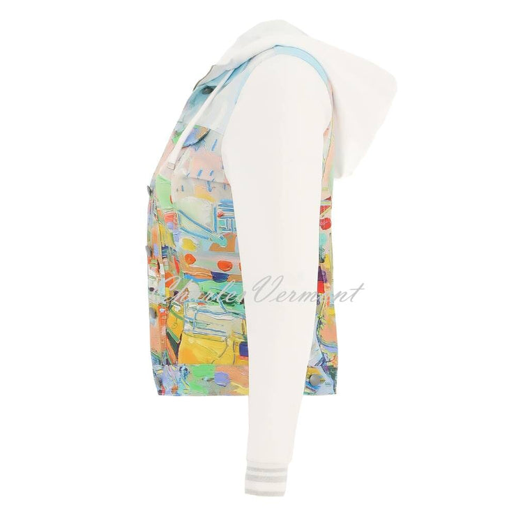 Dolceza 'Kings Pier Marina' Hooded Zip Jacket - Style 25738