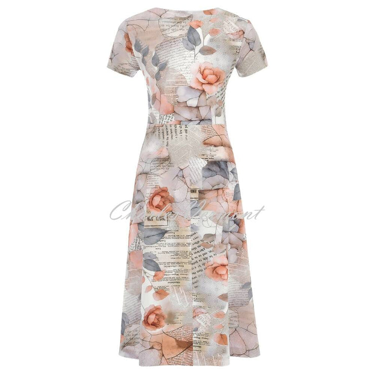Dolcezza 'Quiet Rose' Fit And Flare Dress - Style 25744