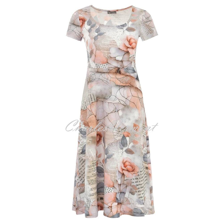 Dolcezza 'Quiet Rose' Fit And Flare Dress - Style 25744