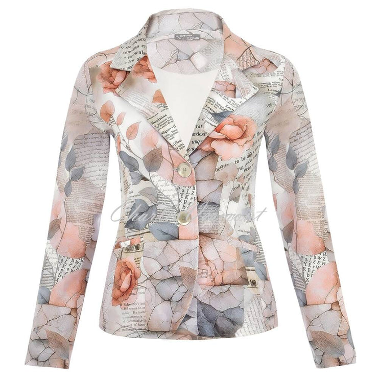 Dolcezza 'Quiet Rose' Blazer Jacket - Style 25746