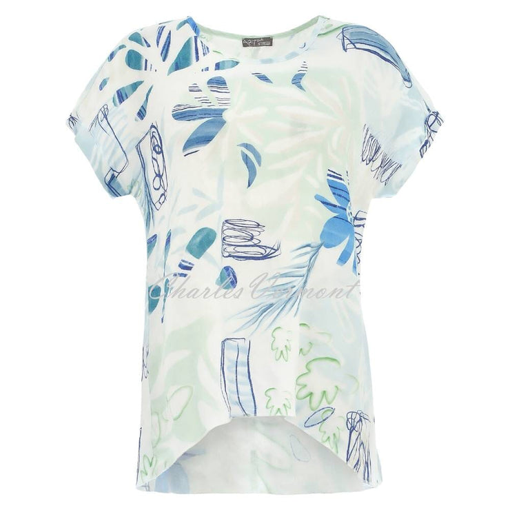Dolcezza 'City Garden' Linen Top - Style 25771