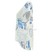 Dolcezza 'City Garden' Linen Top - Style 25771