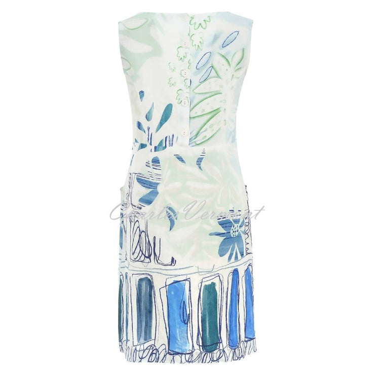 Dolcezza 'City Garden' Linen Dress - Style 25774