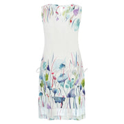 Dolcezza 'Misty Blossom' Sleeveless Linen Dress - Style 25782