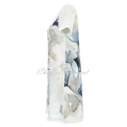 Dolcezza 'Indigo Melody' Linen Dress - Style 25793