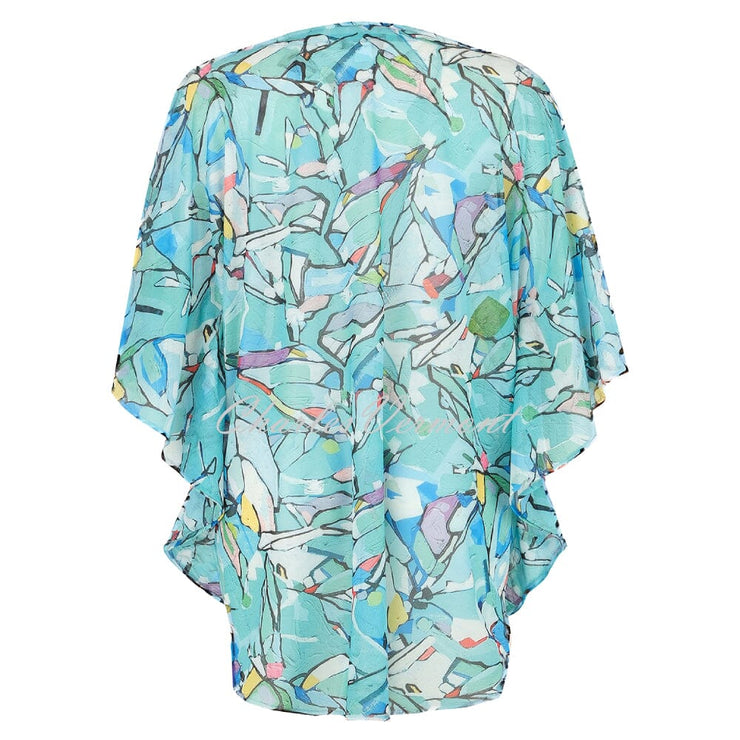 Dolcezza 'Half Moon Morning' Beach Cover Up Top - Style 25800