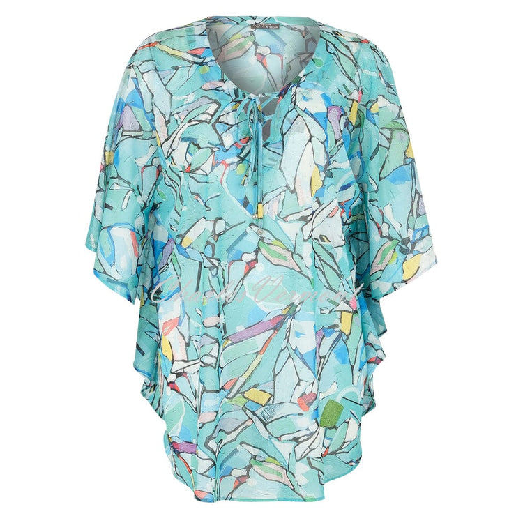 Dolcezza 'Half Moon Morning' Beach Cover Up Top - Style 25800