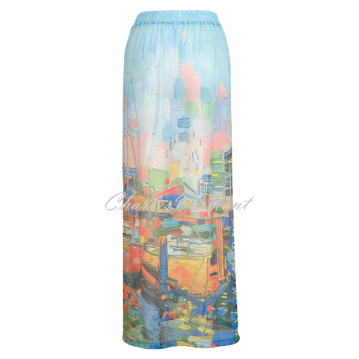Dolcezza 'Kings Pier Marina' 2-in-1 Beach Cover Up - Style 25817