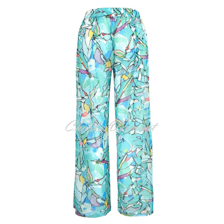 Dolcezza 'Half Moon Morning' Beachwear Wide Leg Trouser - Style 25820