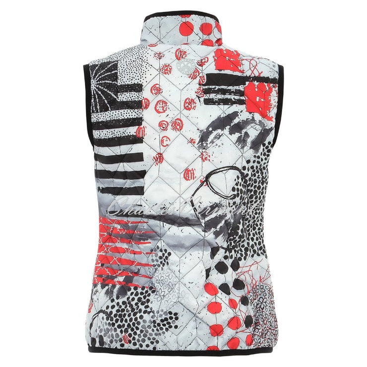 Dolcezza 'Coral Shards' Lightweight Gilet - Style 25861
