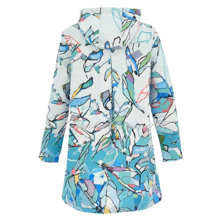 Dolcezza 'Half Moon Morning' Waterproof Hooded Jacket - Style 25870