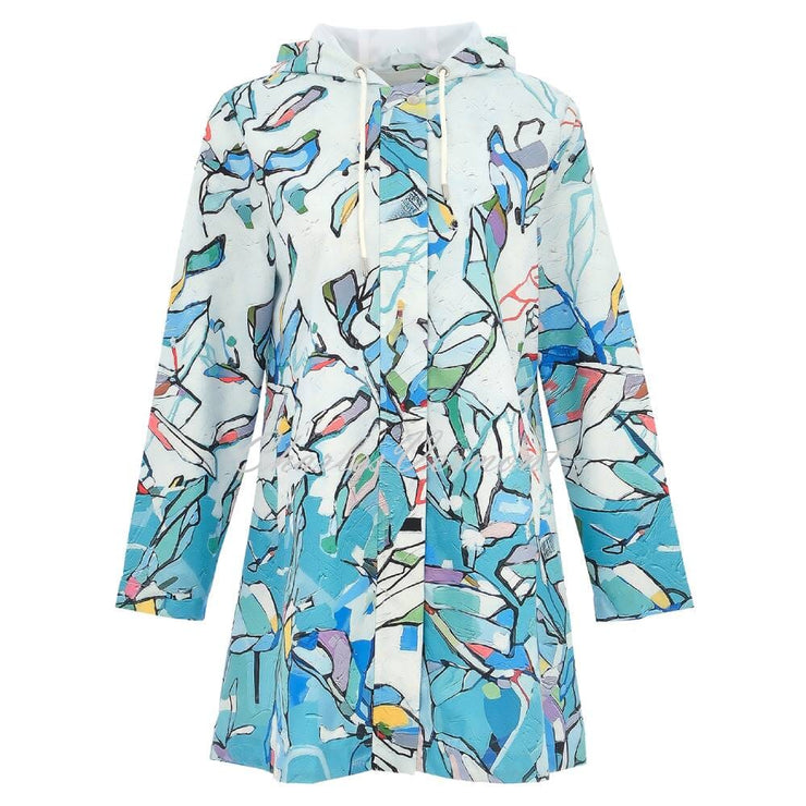 Dolcezza 'Half Moon Morning' Waterproof Hooded Jacket - Style 25870