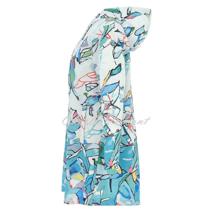 Dolcezza 'Half Moon Morning' Waterproof Hooded Jacket - Style 25870