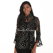 Frank Lyman Embroidered Jacket - Style 259134