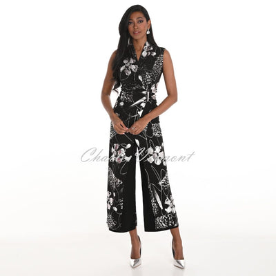 Frank Lyman Patterned Jumpsuit - Style 259236