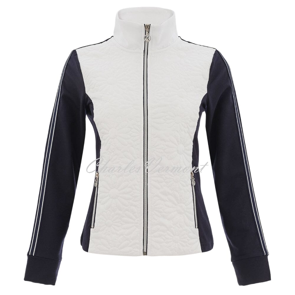 ジャケット・アウター maison de Dolce. Noble Jacket Dolcezza 'Sail Away' Jacket With Floral Embroidery - Style 26106