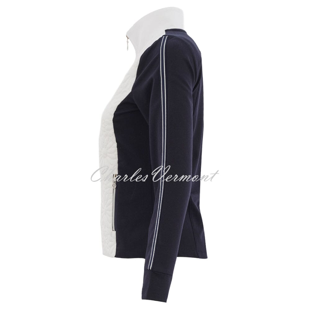 Dolcezza 'Sail Away' Jacket With Floral Embroidery - Style 26106