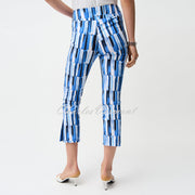 Joseph Ribkoff Abstract Print Cropped Trouser - Style 261223