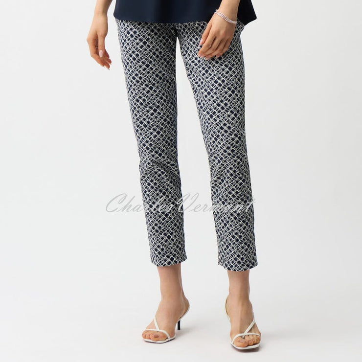 Joseph Ribkoff Geometric Print Trouser - Style 261225