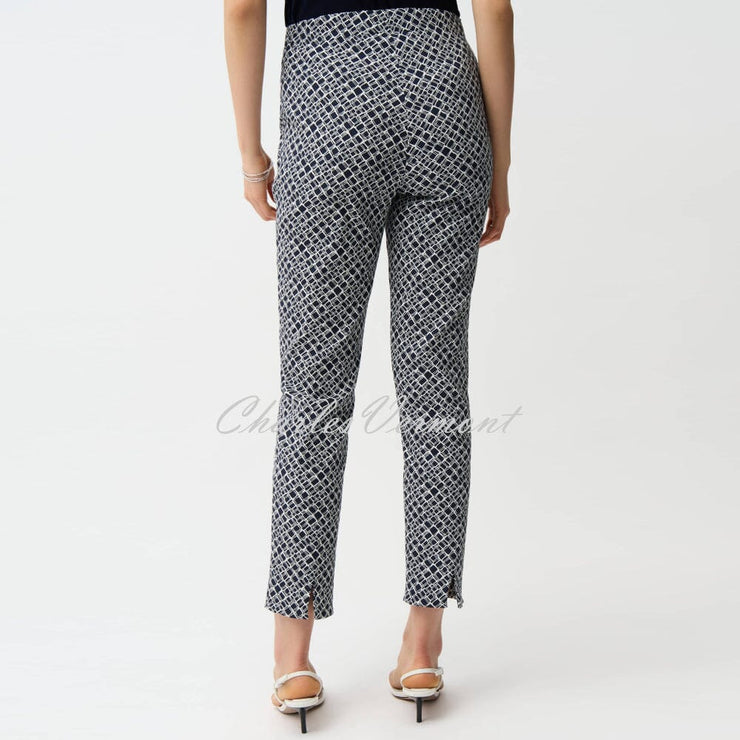 Joseph Ribkoff Geometric Print Trouser - Style 261225