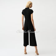 Joseph Ribkoff Culotte Jumpsuit With Zip Neckline - Style 261255