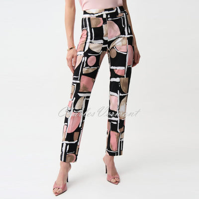 Joseph Ribkoff Abstract Print Trouser - Style 261309