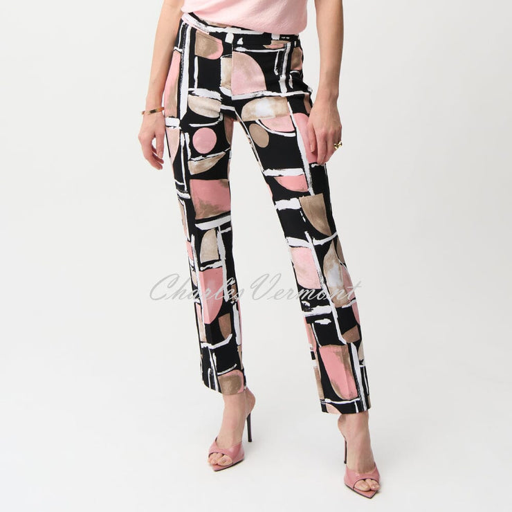 Joseph Ribkoff Abstract Print Trouser - Style 261309