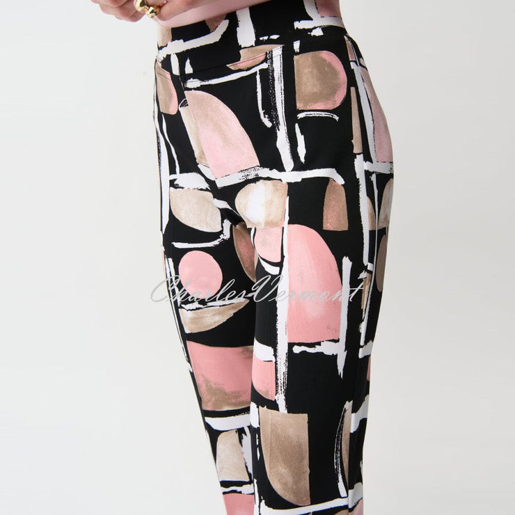Joseph Ribkoff Abstract Print Trouser - Style 261309