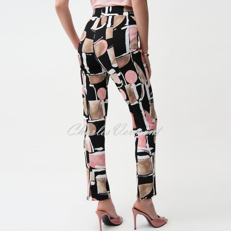 Joseph Ribkoff Abstract Print Trouser - Style 261309