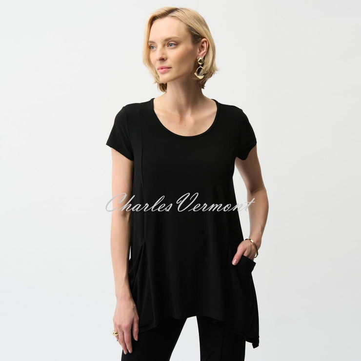 Joseph Ribkoff Tunic Top With Handkerchief Hem - Style 261310