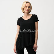 Joseph Ribkoff Tunic Top With Handkerchief Hem - Style 261310