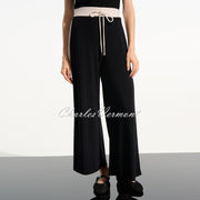 Joseph Ribkoff Colour Block Wide Leg Trouser - Style 261612