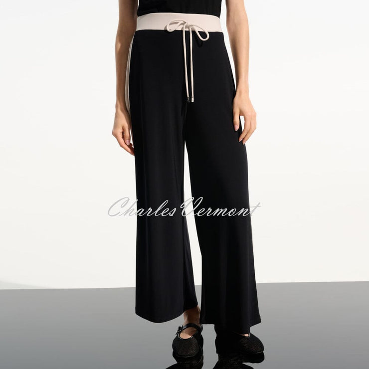 Joseph Ribkoff Colour Block Wide Leg Trouser - Style 261612